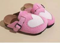 Zapatillas de soporte en forma de corazón para mujer, tallas 35-43, suela de crin, antideslizante Boston hombre y mujer mula corcho - details 5