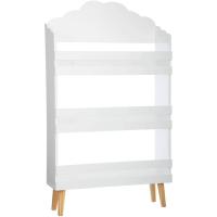 Createur d'Interieur Biblioteca 3 Estantes de Madera, Motivo Nube, Color Blanco - details 0