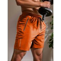 Pantalones Cortos Deportivos de Cintura con Cordón para Hombres en Verano - details 11