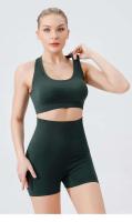 Conjunto de Yoga Sin Costuras para Mujer Ropa Deportiva de Color Sólido - details 20