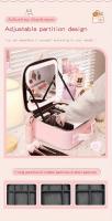 Bolsa De Maquillaje Con Espejo Y Luz, 3 Colores, Organizador De Maquillaje Iluminado - details 6