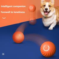 Pelota de juguete con movimiento automático para perro y gato, pelota duradera recargable por USB que rebota, pelota automovible de goma - details 2