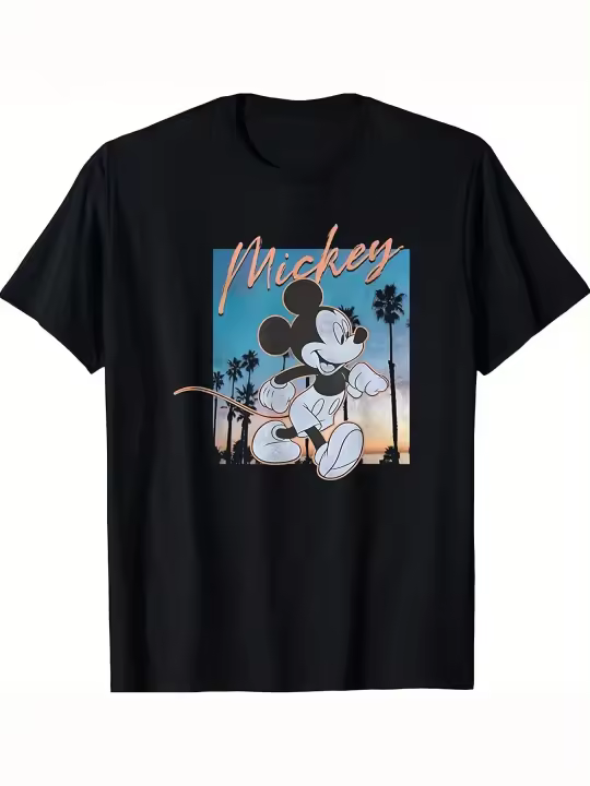 CAMISETA Mickey Classic Mickey Beach Poster Camiseta - 1