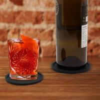 Juego de soporte de cama de silicona de 6 piezas para taza de café redonda - details 3