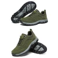 Nuevos zapatos originales para hombre de piel de ante para exteriores Vie senderismo caza Trail Running, talla grande 49 - details 18