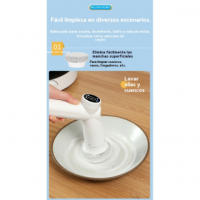 Inalámbrico de mano cepillo de limpieza eléctrico multifuncional hogar cocina lavavajillas cepillo impermeable cepillo de limpieza portátil - details 2