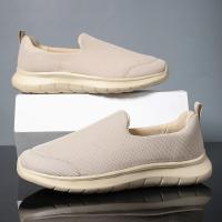 Zapatos de malla ligeros y transpirables para hombre, zapatillas informales antideslizantes para caminar al aire libre, zapatos de conducción, talla grande - details 8