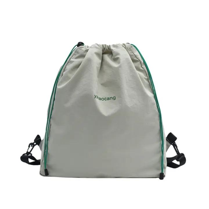 Bolso de hombro al aire libre para Primavera y verano, cordón ligero transpirable, bolsa de viaje - 1