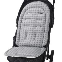 Cojín transpirable para cochecito de bebé, cojín suave de Color sólido para cochecito de bebé, accesorios para cochecito, asiento de coche, alfombrilla para cochecito, cuidado del bebé - details 4