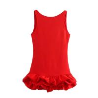 Cuello redondo sin mangas cierre de cintura slim color sólido falda corta envoltura vestido de cadera vestido pequeño - details 3