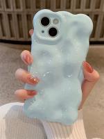 Funda Protectora para iPhone 14 Pro Max, 11, 15 Color Sólido Azul Cremallera Adecuada - details 1