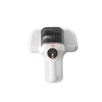 Aspiradora de mano inalámbrica antiácaros de 150 W, limpiadora de colchones UV antiácaros de 10 kPa, con filtro de doble taza, elimina el 99,99 % de ácaros y bacterias en camas, almohadas, sofás, colchones y alfombras. Ideal para desinfección (blanco). - details 0