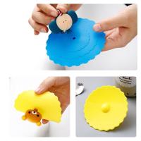 Tapas selladas de silicona para tazas de té, accesorios de alta calidad, resistentes al calor, a prueba de polvo, a prueba de fugas, 3 piezas - details 7