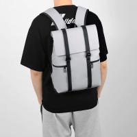 Mochila de piel sintética para hombre, morral de viaje para ordenador portátil, bolsa de viaje para estudiantes, bolsa para libros escolares - details 12