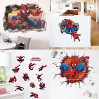 Pegatinas de Spiderman 3D Arte Mural de Película Animada para Habitación de Niños - details 0