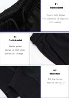 Pantalones Casuales Para Hombre Con Cierre De Cordón Estampado De Barril Ajuste Suave Para Primavera Otoño Pantalones Deportivos De Rodilla Larga - details 8
