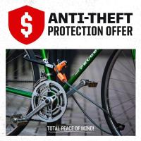 Candado para bicicleta resistente y duradero con llave de seguridad alta protección contra robos248 - details 9