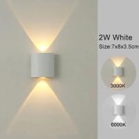 Apliques de pared LED Lámpara moderna para interiores y exteriores, luz cálida de 3000K, luces blancas de montaje en pared para sala de estar, pasillo, decoración de dormitorio - details 6