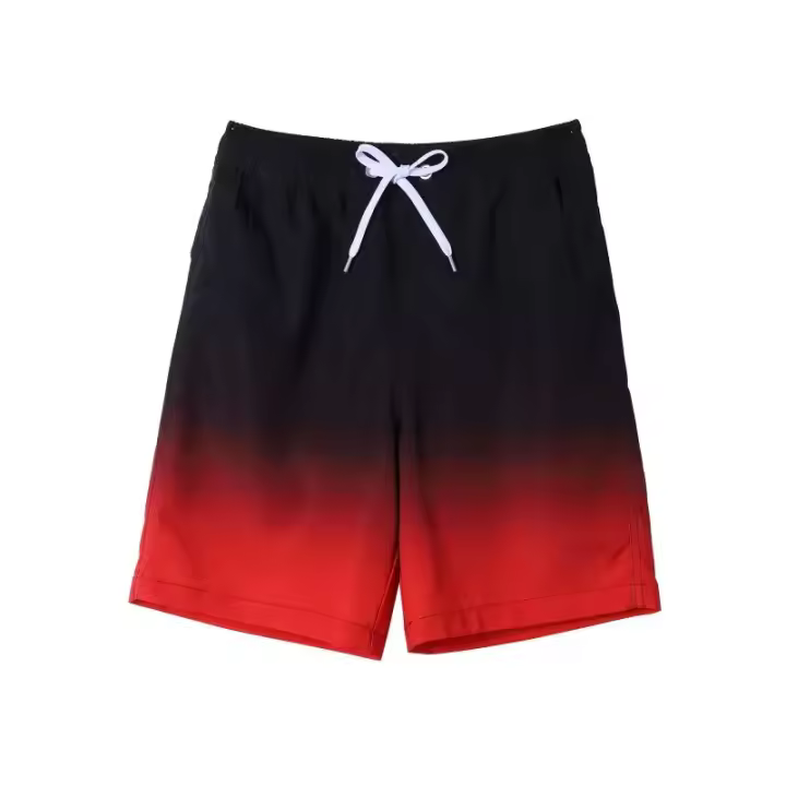 Pantalones cortos de baño de secado rápido para niños, bañadores, bañadores de verano, pantalones cortos de playa para niños, tabla de Surf, pantalones masculinos - 1