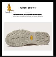 Sandalias ligeras antideslizantes deportivas informales de piel de cerdo con logo de canguro para hombre, tela suave transpirable adecuada para primavera - details 8