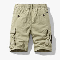 Pantalones Cortos de Carga de Algodón 100% Pantalones Cortos Casuales para Hombres en Verano 2024 - details 5