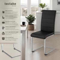 Juego de Sillas de Terciopelo Sillas de Comedor Ergonómicas Versátiles - details 12