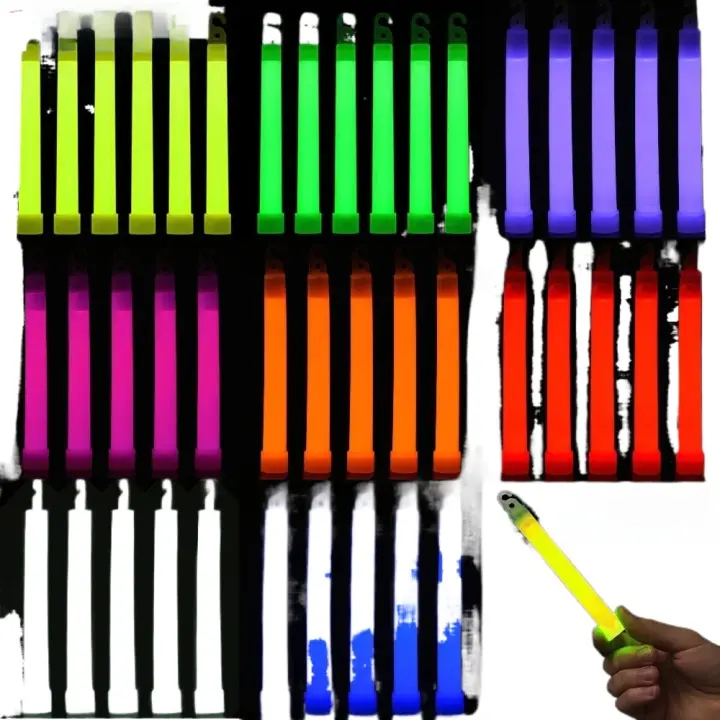 Kit de Supervivencia Militar Palos de Luz Brillantes para Caminar, Senderismo, Acampar - 1