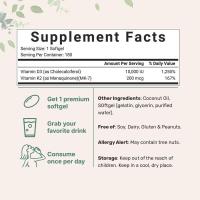 Cápsulas de vitamina D3 + K2 Cápsulas de vitamina D3 + K2 - details 2