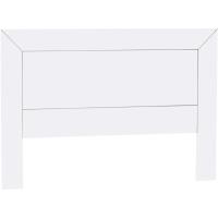 Realizado en Madera de Pino Macizo y MDF Color Blanco Lacado Serie Kalpe Medidas (110x160x2) cm - details 0
