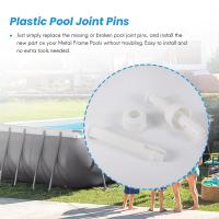 Pines de junta de piscina ABS 20 piezas, 6cm/2,36 pulgadas, juego de tapas, sellos para piezas de repuesto de piscina Intex, 28270-28273 - details 3