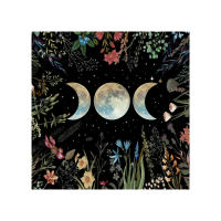 1 mantel Moon wer altar tarot adivinación y brujería, mantel decorativo de astrología - details 4