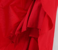 Ropa de mujer de estilo europeo y americano nueva, estilo francés, elegante vestido de tirantes medio y largo con cuello colgante en la cintura - details 13