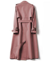 Gabardina de estilo británico para mujer, abrigo de rodilla para primavera y otoño, 2024 - details 23