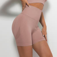 Nessaj-pantalones cortos deportivos para mujer, mallas sin costuras para yoga, gimnasio, fitness, levantamiento de glúteos - details 28