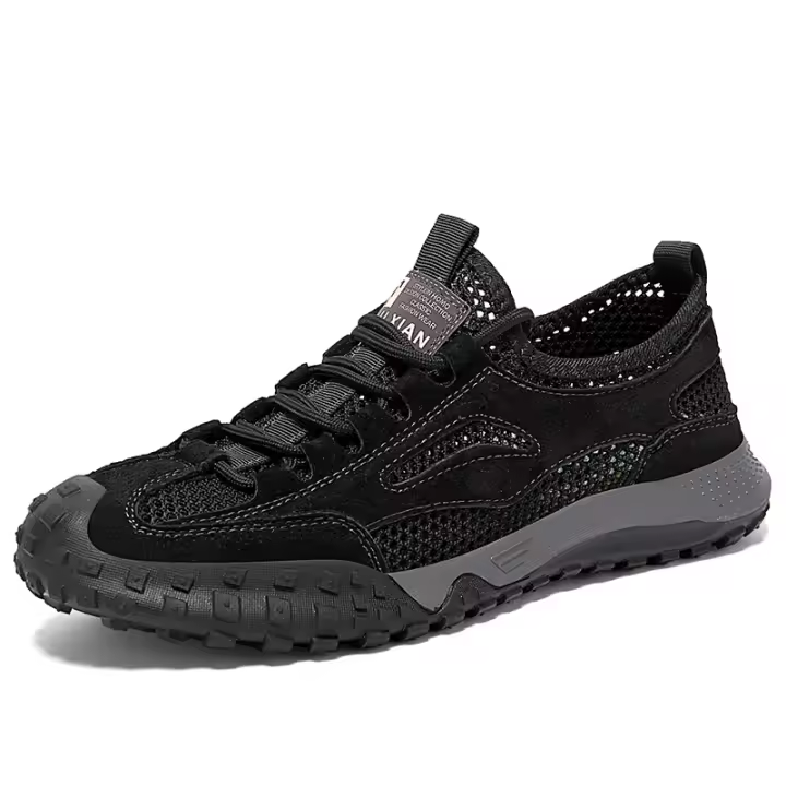 Nuevo Modelo 2025 Zapatos De Senderismo Transpirables De Malla Para Hombre, Zapatillas Deportivas Antideslizantes Para Exteriores, Escalada, Calidad De Lujo, Verano - 1