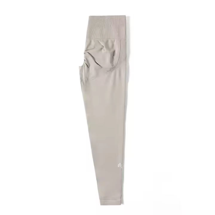 Mallas ajustadas sin costuras para mujer, pantalones de Yoga de entrenamiento, trajes suaves de cintura alta, ropa deportiva de Fitness, novedad - 1