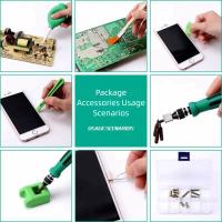 Juego de destornilladores de precisión Torx, Kit de herramientas de reparación hexagonales ranuradas, destornillador magnético de acero inoxidable, reparación de portátiles - details 13