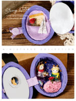 Casa de muñecas en miniatura para niños, muebles de madera, regalo de Navidad y Año Nuevo, R006 - details 8