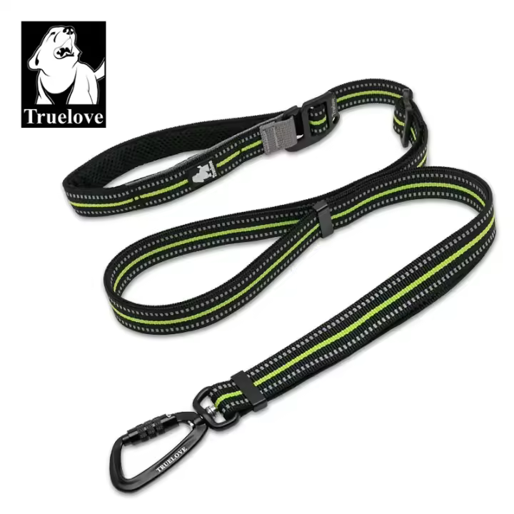Truelove-Correa de nailon ajustable para mascotas, accesorio manos libres con mosquetón para entrenamiento de perros, TLL2671 - 1