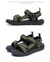 Sandalias planas informales de verano para hombre, transpirables, cómodas, modernas, combinables, ligeras, resistentes al desgaste, sandalias de playa - details 26