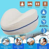 Almohada de espuma viscoelástica para rodillas, Soporte ergonómico para un sueño cómodo, Características especiales - details 3