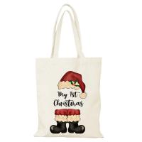 Bolso de Lona Ecológico Bolso de Mano de Navidad con Estampado de Anime - details 9