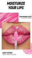 Brillo de labios nacarado que cambia en caliente, brillo de labios transparente aceitoso y fino, hidratante de larga duración, brillo de labios Handa - details 4