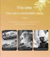 Cama cuadrada de felpa suave para perro y gato, perrera, accesorios para animales, cesta para perros, sofá cama más grande, productos para cachorros medianos, colchón - details 1