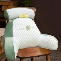 Almohada de lectura triangular de seda Ideal para embarazadas, respaldo grande, almohadas para sofá y cama - details 46