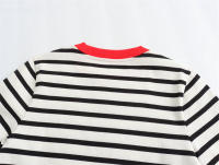 Camisetas Vintage a Rayas para Mujer OUWU Mangas Cortas con Cuello Redondo Moda de Verano 2025 - details 5