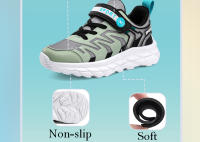 Zapatillas de deporte de marca para niños, zapatos informales transpirables para niños, zapatos para correr con amortiguación antideslizante para exteriores, zapatos deportivos de tenis para niños - details 6