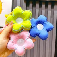 Bolsa de flores de dopamina portátil, colgante de cadena acrílica, tela, mochila fresca, decoración, bolsa, dijes, cordón Floral relleno para niños - details 6