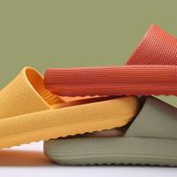 Zapatos de baño cómodos de EVA multicolor para hombre y zapatillas de casa expuestas con tobogán para mujer - details 6