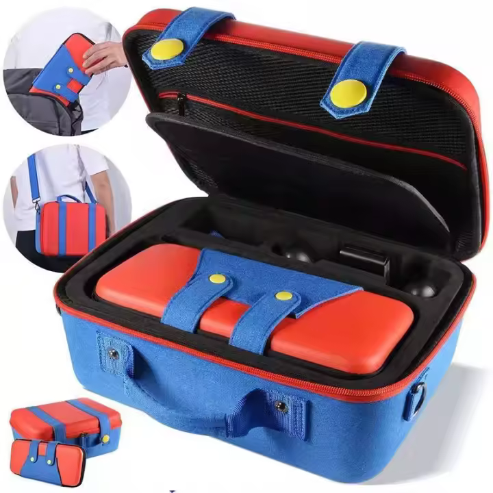 Funda grande para consola Switch NS, cubierta de almacenamiento, bolsa de mano, caja para Switch OLED - 1